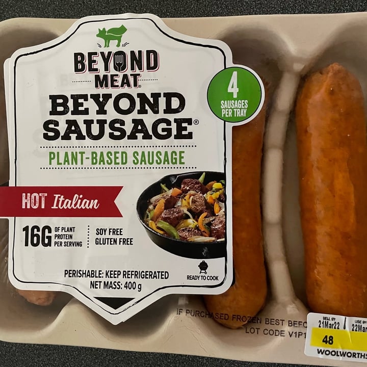 Beyond Meat Beyond Sausages Hot Italian Review abillion