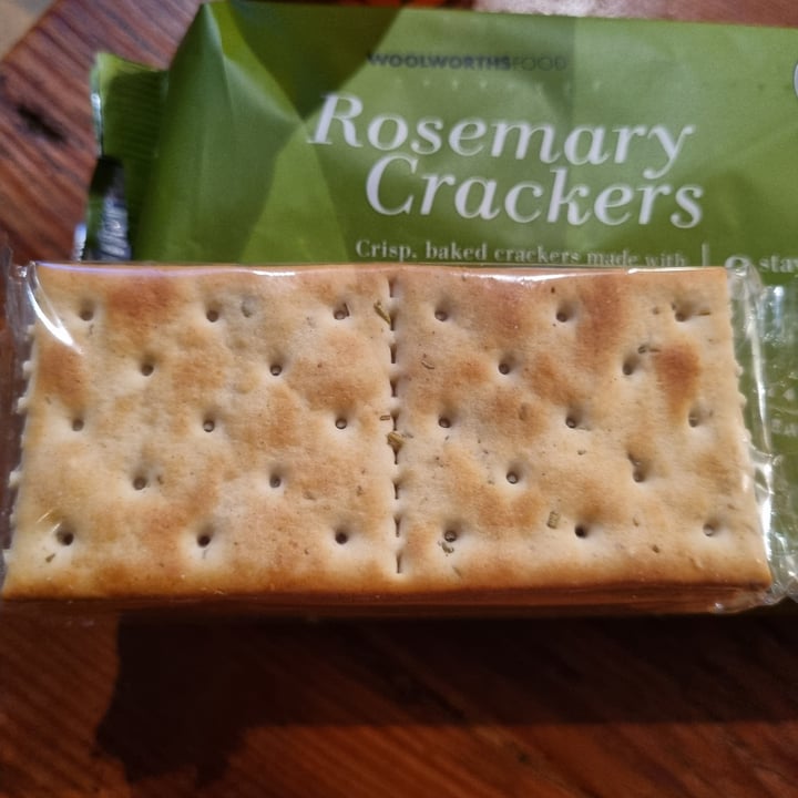 Woolworths Food Rosemary Crackers Review abillion