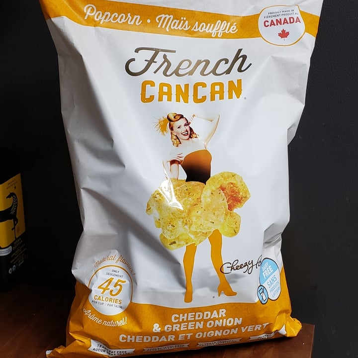 French Cancan Cheddar & Green Onion Popcorn Review abillion