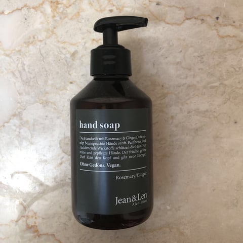 Jean&Len Hand Soap Rosemary/ Ginger Reviews | abillion