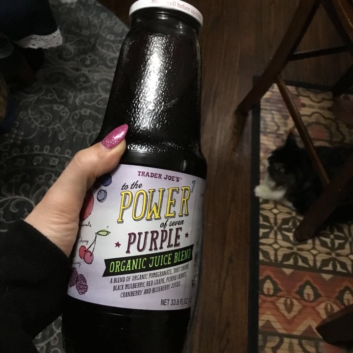 Trader Joe's Power of Seven Purple Juice Review abillion