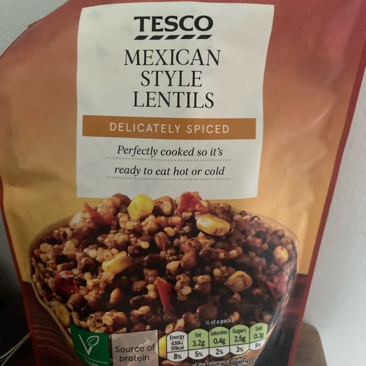 Tesco Mexican style lentils Review abillion