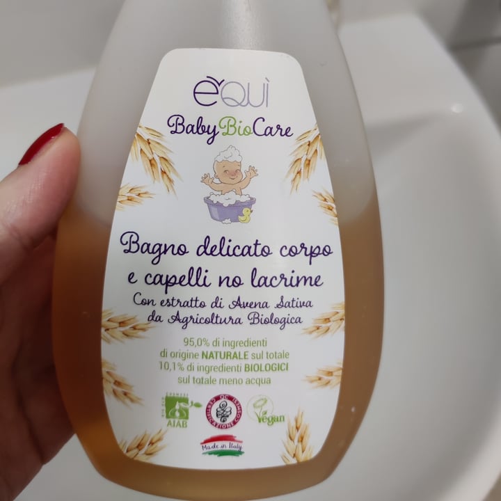 Bagno Shampoo Neutro OsmoWall Per Bambini - 250 Ml Con Aloe Vera Bio - Foto 2