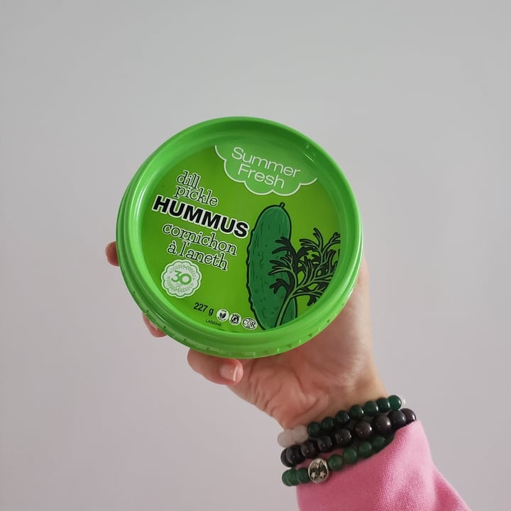 Summer Fresh Dill Pickle Hummus Review abillion
