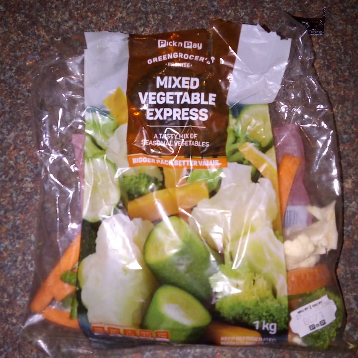 Pick n Pay Mixed vegetables express Review | abillion