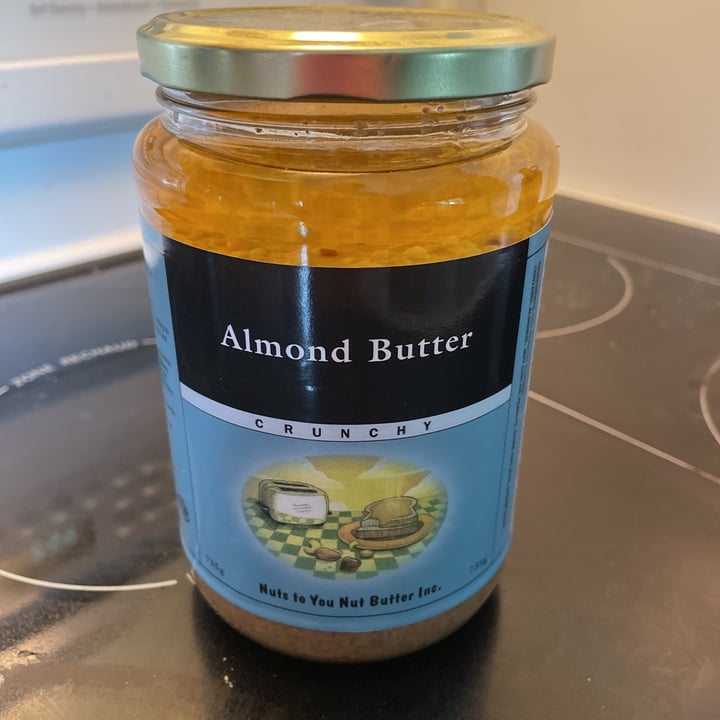 Nuts to you Nut Butter Inc. Almond Butter Crunchy Review abillion