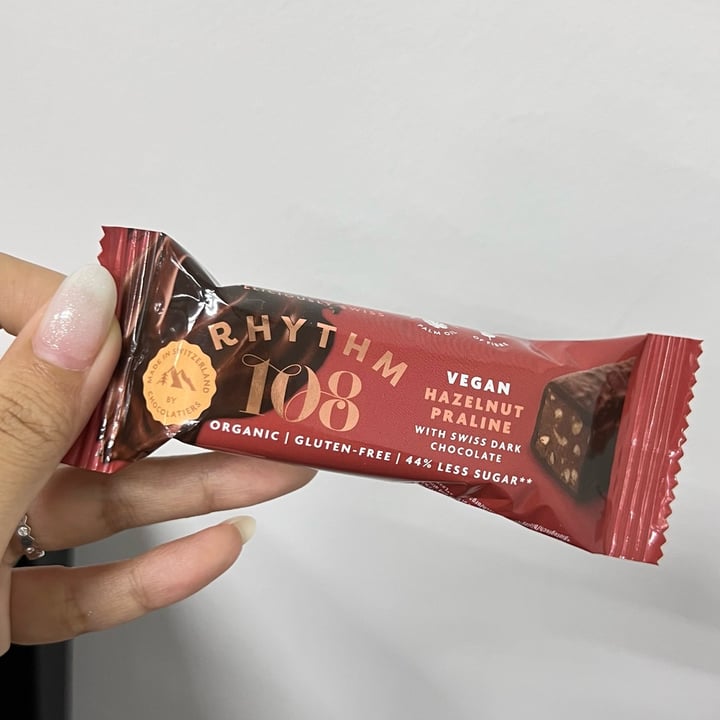 review photo of Rhythm 108 Vegan hazelnut praline shared by @haylie on 30 May 2022 - review