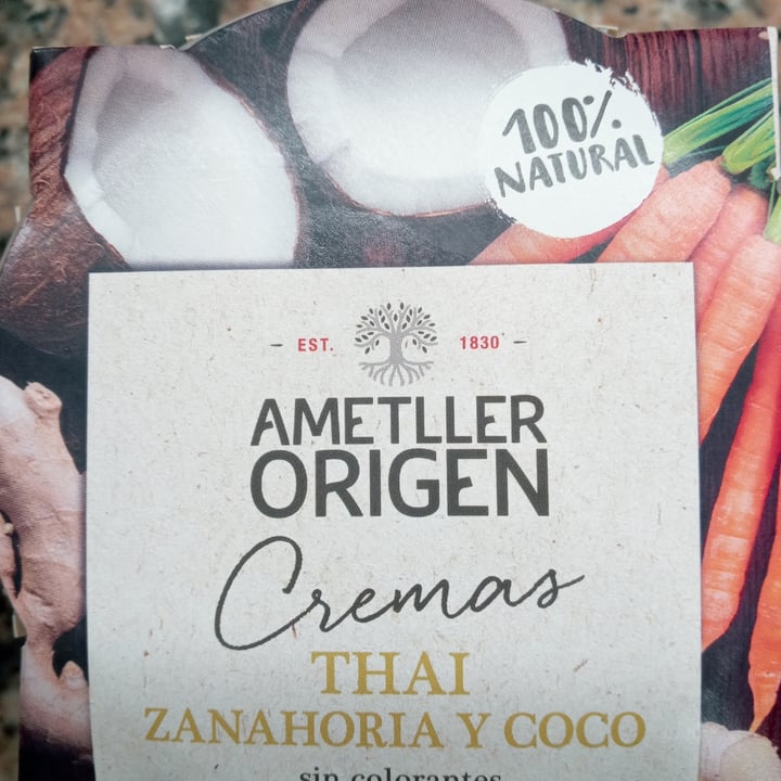 Ametller Origen Crema Thai Zanahoria Y Coco Review Abillion 