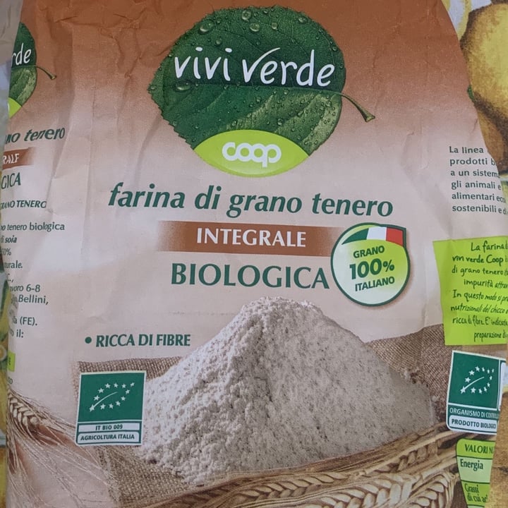 Vivi Verde Coop Farina Integrale Di Grano Tenero Biologica Review