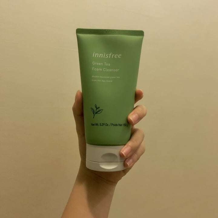 Innisfree Green Tea Foam Cleanser Review abillion