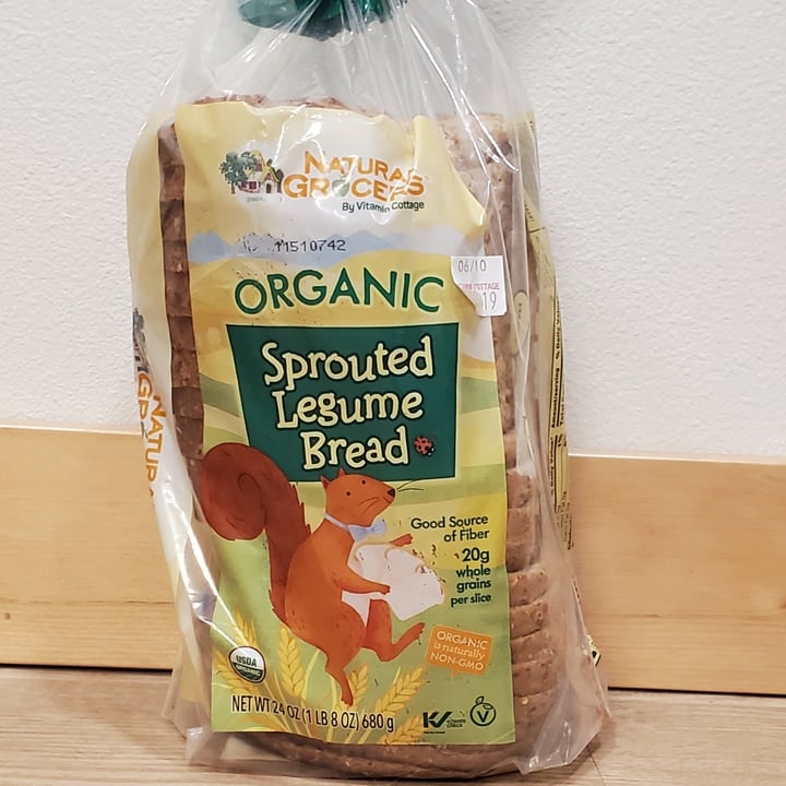 Natural Grocers organic sprouted legume bread Reviews abillion