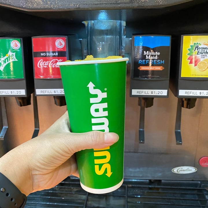 Subway Minute Maid Refresh Orange Fruit Drink Reviews abillion