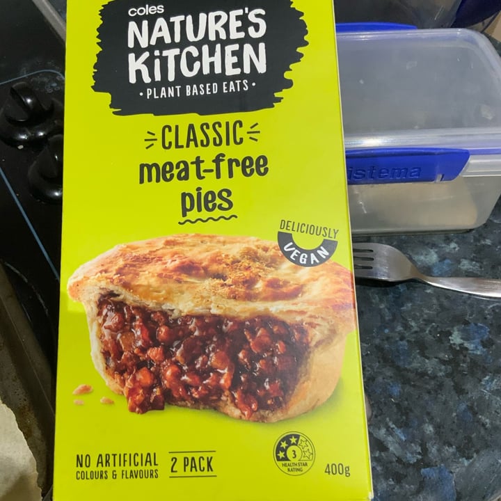 Coles Nature's Kitchen classic meatfree pies Reviews abillion