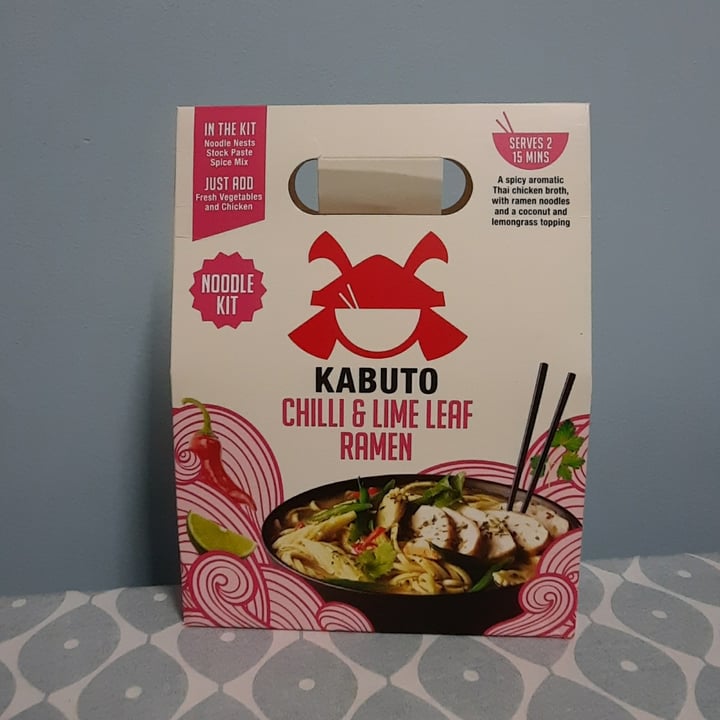 Kabuto noodles Chilli and lime leaf ramen Review | abillion