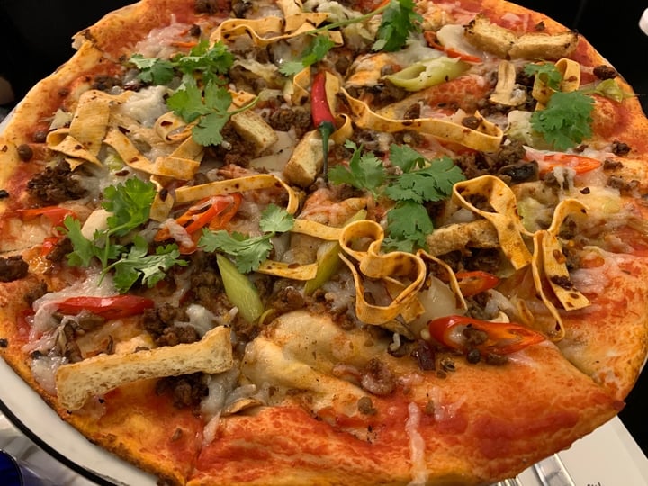 review photo of PizzaExpress Impossible Mala Pizza shared by @bubby on 18 Oct 2019 - review