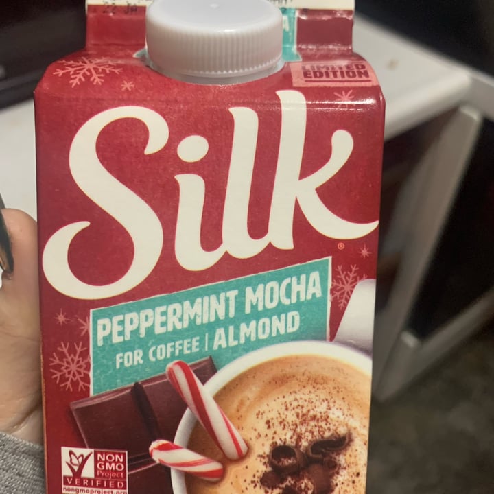 Silk Peppermint Mocha Almond coffee creamer Review abillion
