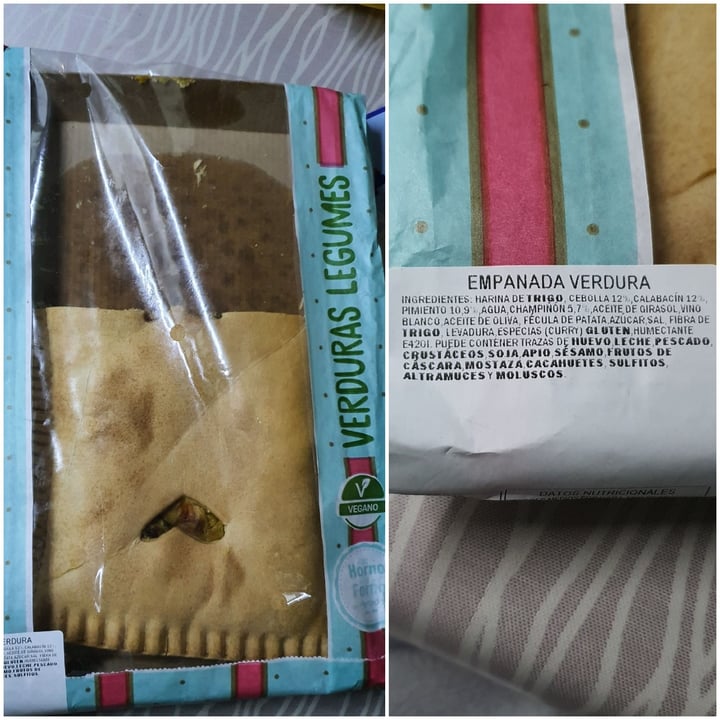 review photo of Hacendado Empanada de verduras shared by @evahernandezmartinez on 23 Mar 2022 - review