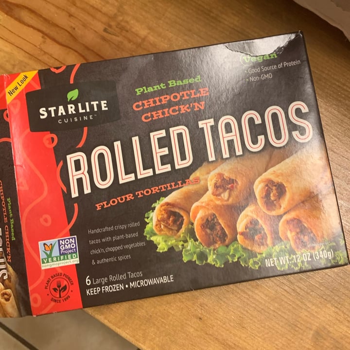 Starlite Cuisine Vegan “Chipotle Style” Rolled Tacos Review abillion