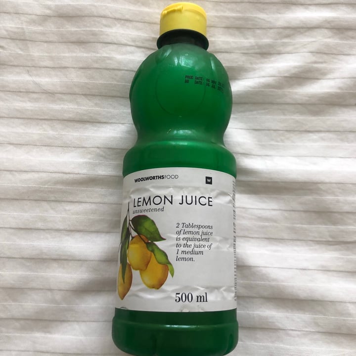 Woolworths Lemon juice Review abillion
