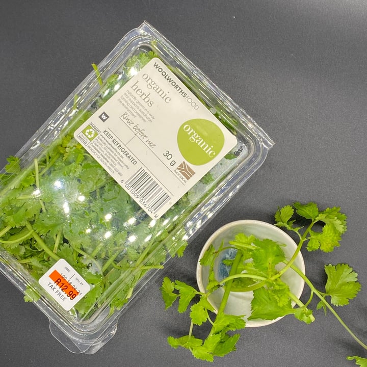 Woolworths Organic herbs Review abillion