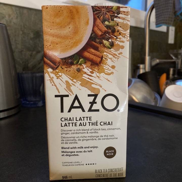 Tazo Organic Chai Latte Review abillion