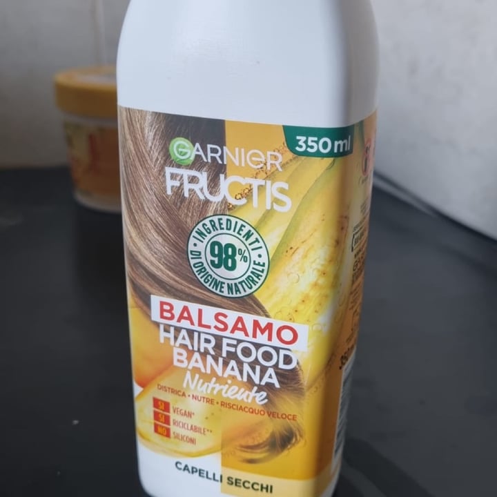 Garnier Fructis Bálsamo Hair Food Banana Review abillion