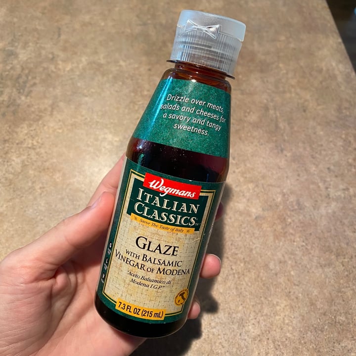 review photo of Wegmans Glaze with Balsamic Vinegar of Modena shared by @veganrecipesandvibes on 10 Sep 2021 - review