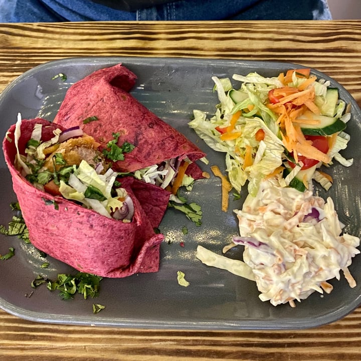 Super Natural Cafe United Kingdom Battered Kentucky Fried Jackfruit