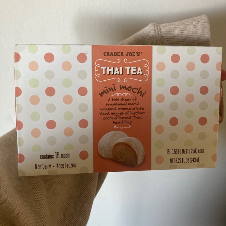 Trader Joe's Thai Tea Mini Mochi Review abillion