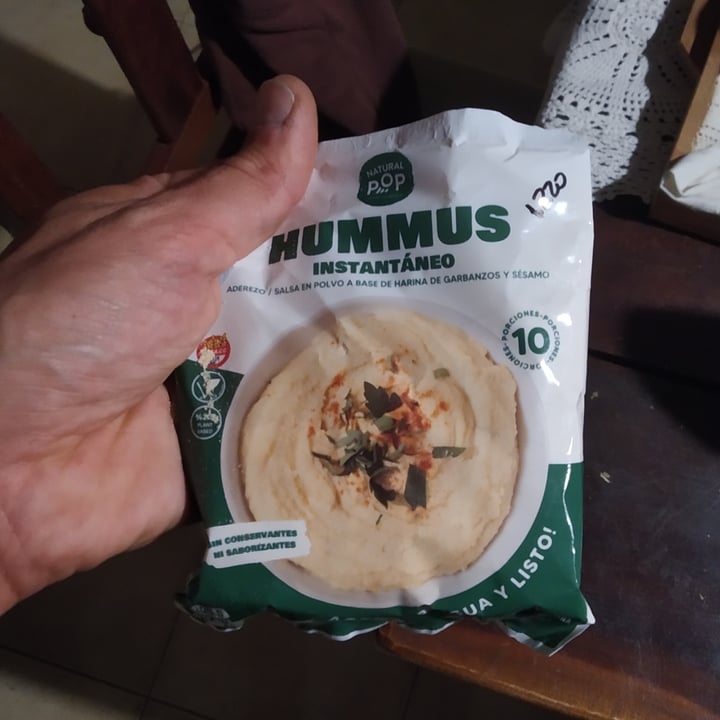Natural Pop Hummus Instantáneo Review abillion