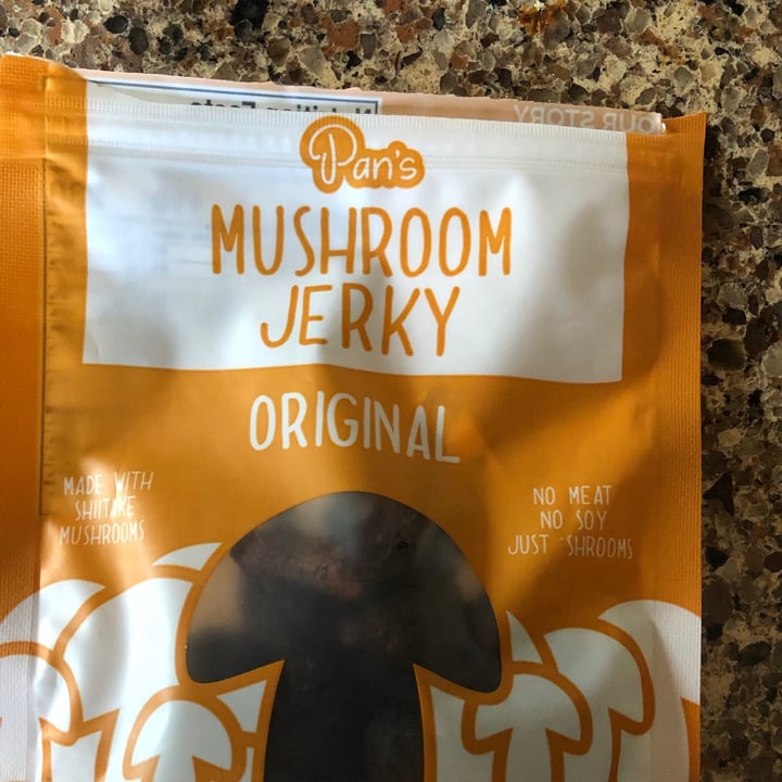 Pan's Mushroom Jerky Mushroom Jerky Original Review abillion