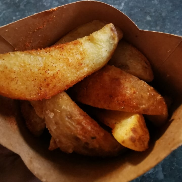 Nando's Sandown Drive Thru Cape Town, South Africa Potato Wedges Review