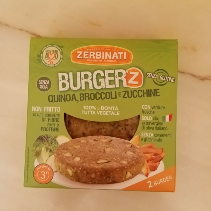 Zerbinati Burger'Z Quinoa, Broccoli e Zucchine Review abillion