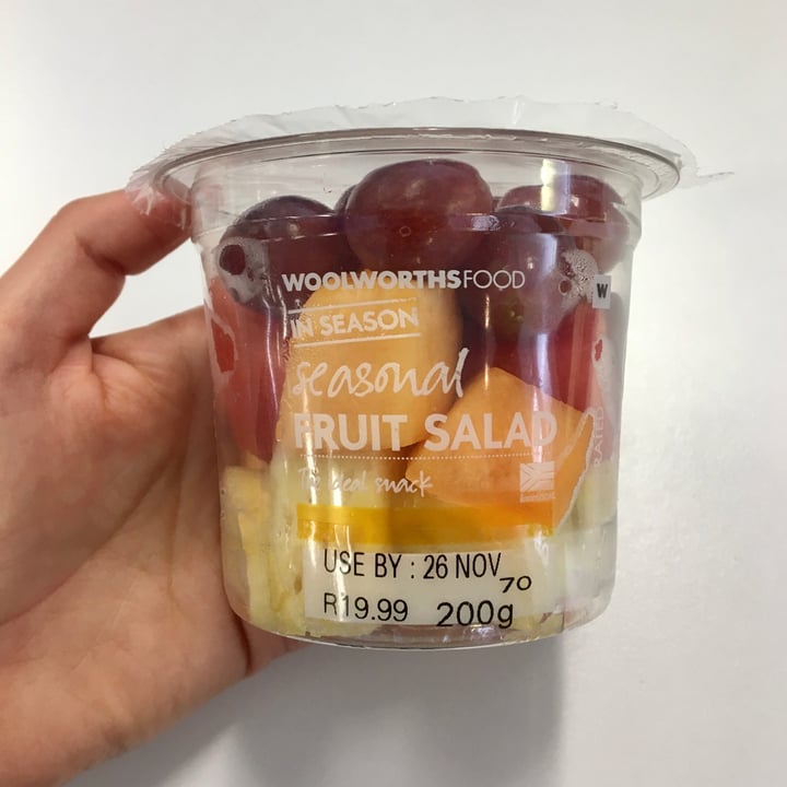 Woolworths Food Seasonal fruit salad Review abillion