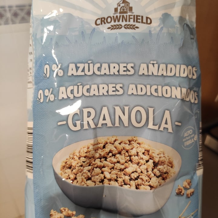 Crownfield Granola 0 Azúcares Añadidos Review abillion