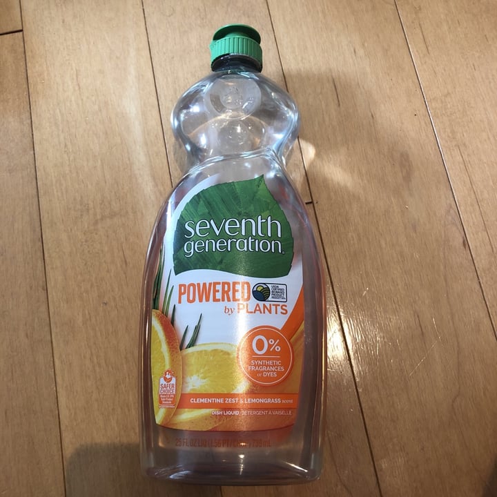 Seventh Generation Dish Liquid Clementine Zest And Lemongrass Review abillion