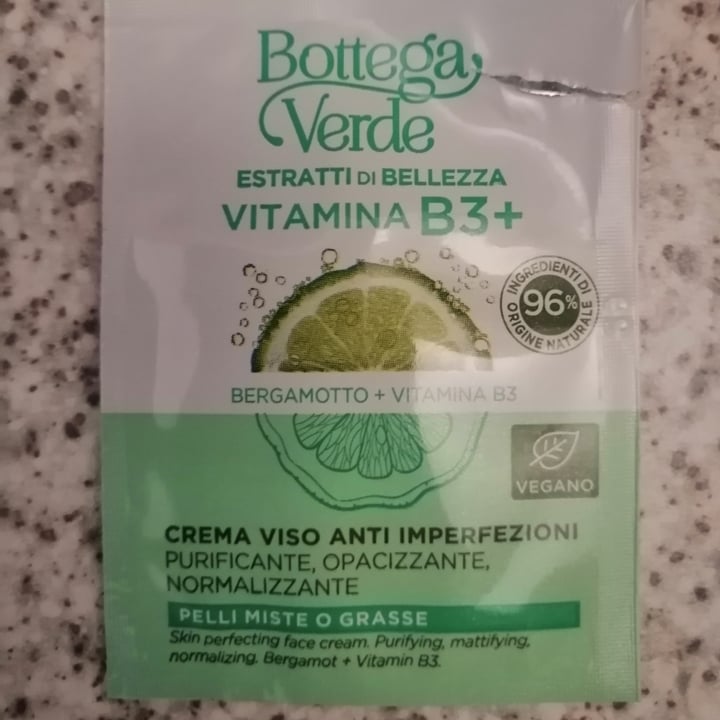 Bottega Verde Crema Viso Anti Imperfezioni Bergamotto E Vitamina B