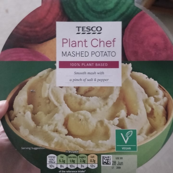 Tesco Plant Chef Mashed potato Review abillion