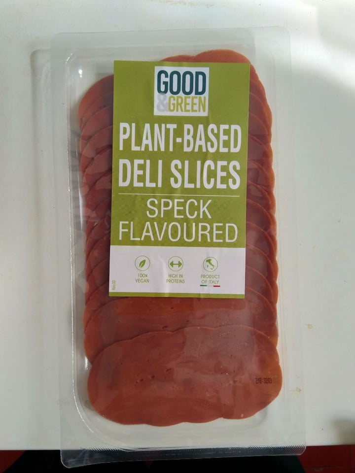 Good & Green Plant Based Deli Slices Speck Flavoured Review abillion