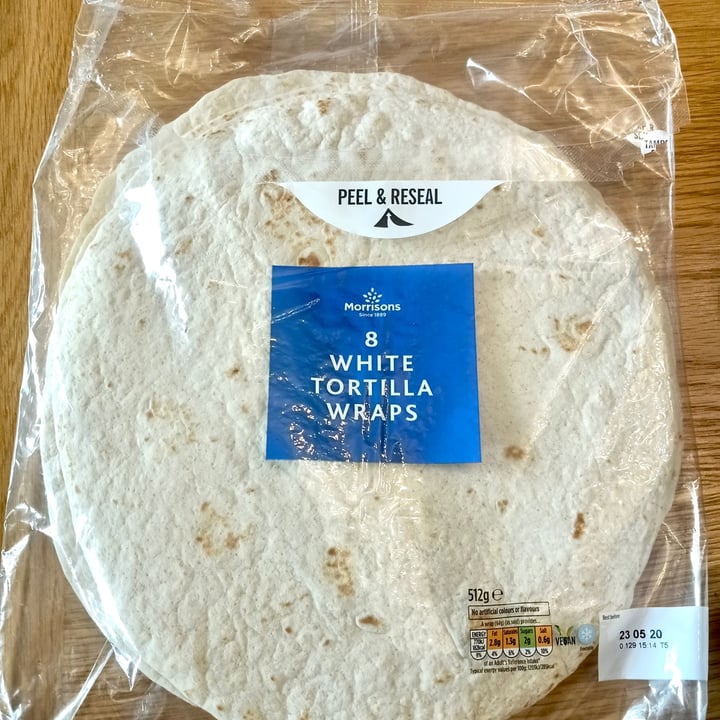 Morrisons 8 White Tortilla Wraps Review abillion