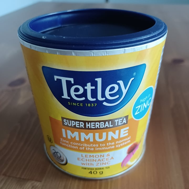 Tetley Super Herbal Tea with Zinc Review abillion