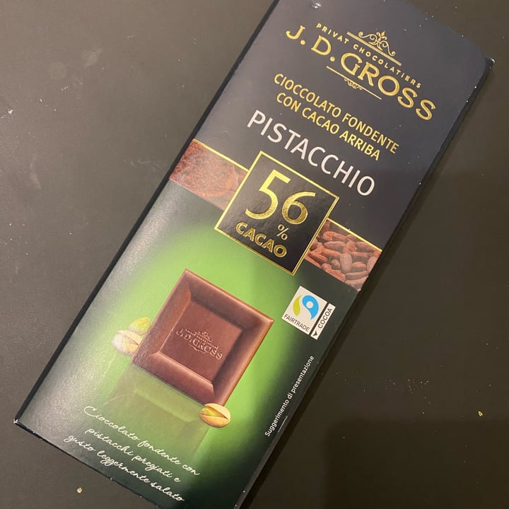 J. D. Gross Chocolate con Pistachos 56 Review abillion