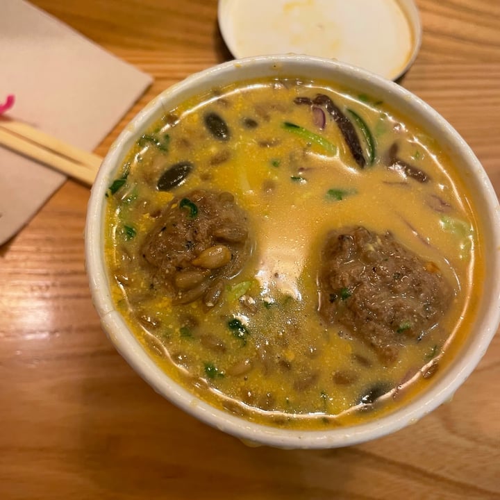 itsu Bloomsbury, United Kingdom Veggie Meatballs And Coconut Soup