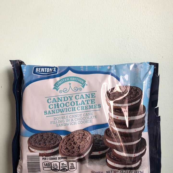 Benton’s Candy Cane Chocolate Sandwich Cremes Review abillion