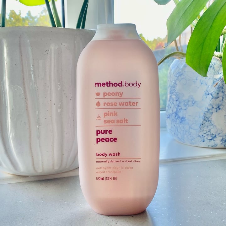 review photo of method Pure Peace Body Wash shared by @immira on 27 Aug 2022 - review