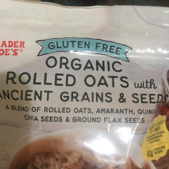 Trader Joe's Organic rolled oats with ancient grains and seeds Review