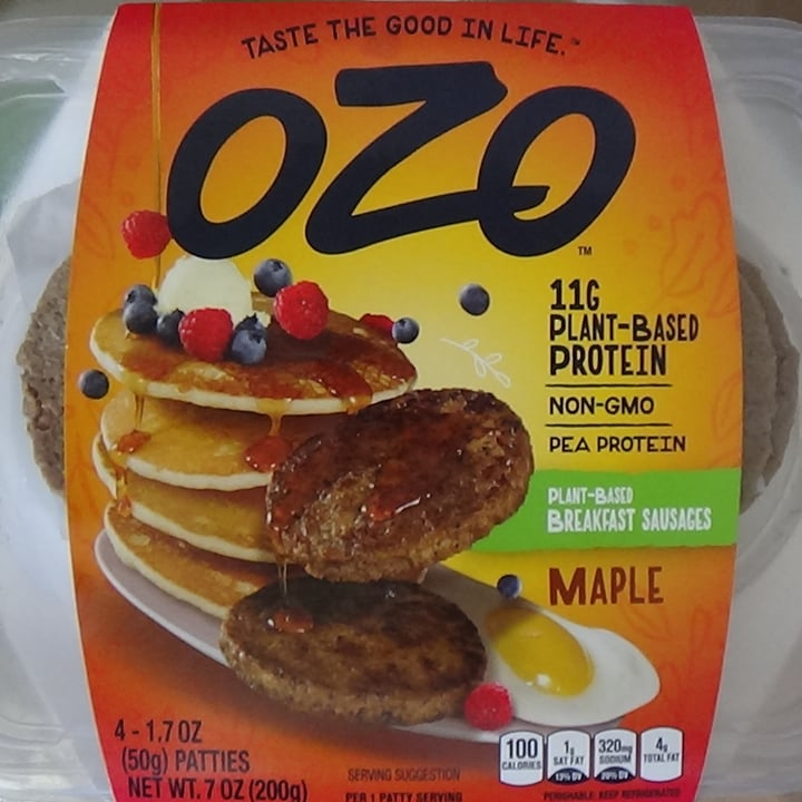 Ozo Maple Breakfast Sausages Review abillion