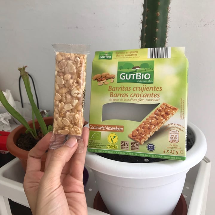 review photo of GutBio Barritas crujientes de cacahuete shared by @irequinzel on 10 Sep 2021 - review