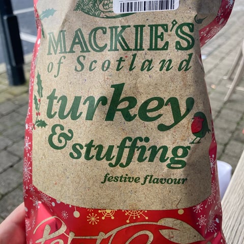 Mackie's of Scotland, Stuffing and turkey crisps, chips & crisps, snacks, food, review