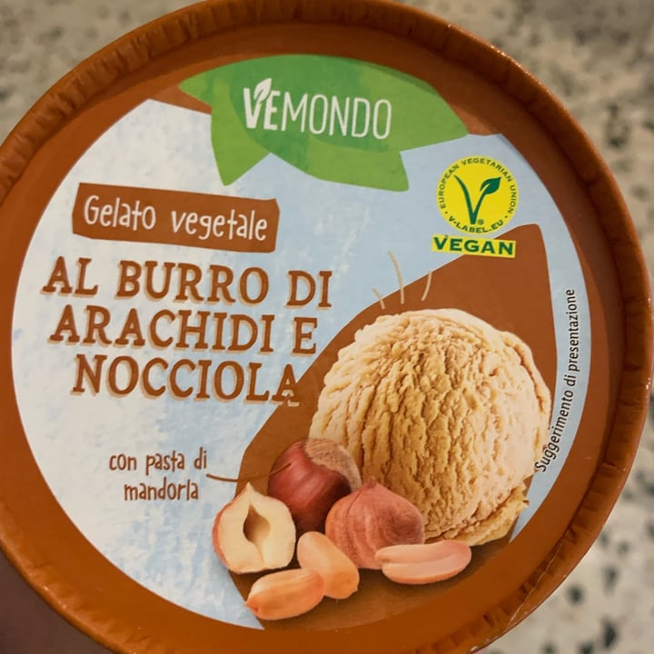 Vemondo Vegan ice cream peanut and hazelnut Review abillion